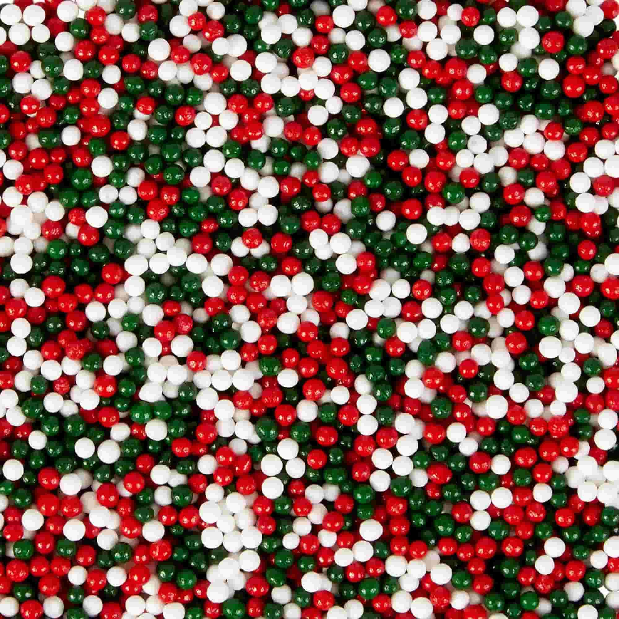 Wilton Christmas Nonpareils Sprinkles, 4.7 oz