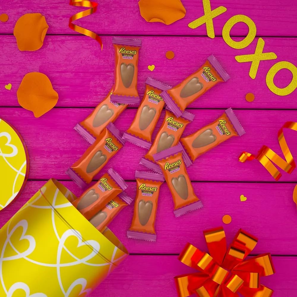 Reese's mothers day Peanut Butter Hearts Snack Size 2 Pack
