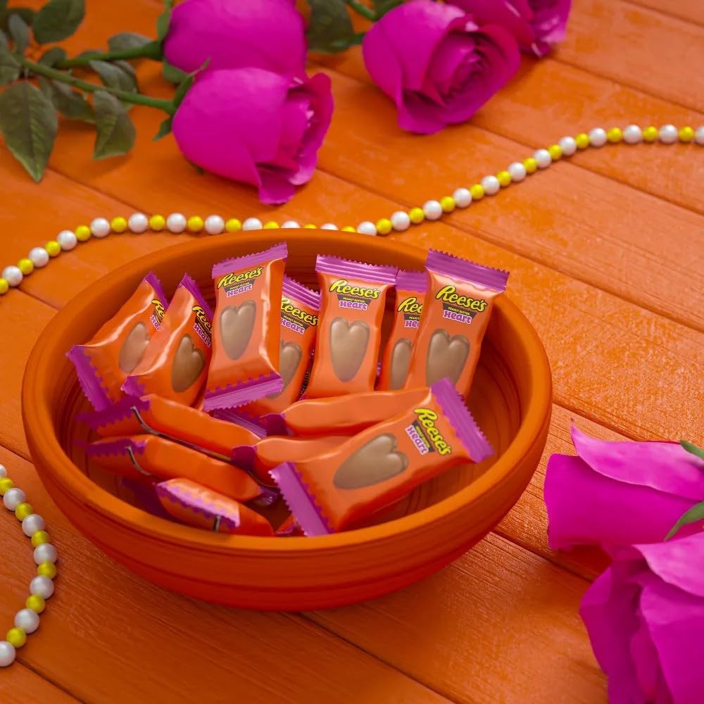 Reese's mothers day Peanut Butter Hearts Snack Size 2 Pack