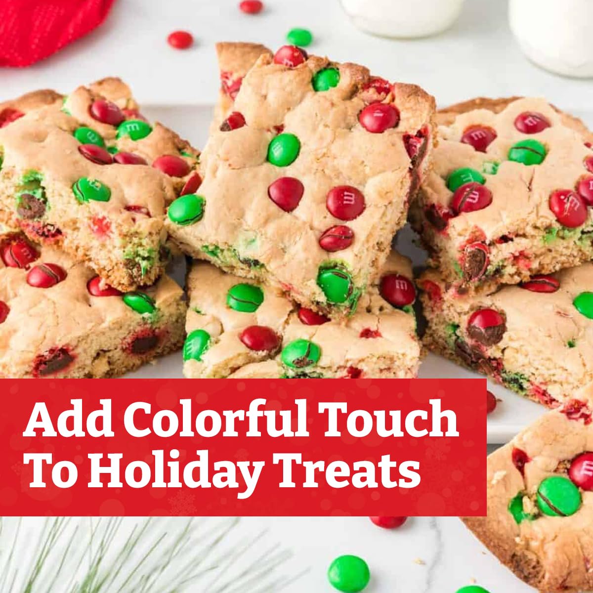 M&M's Red & Green Christmas Chocolate 2 Pack