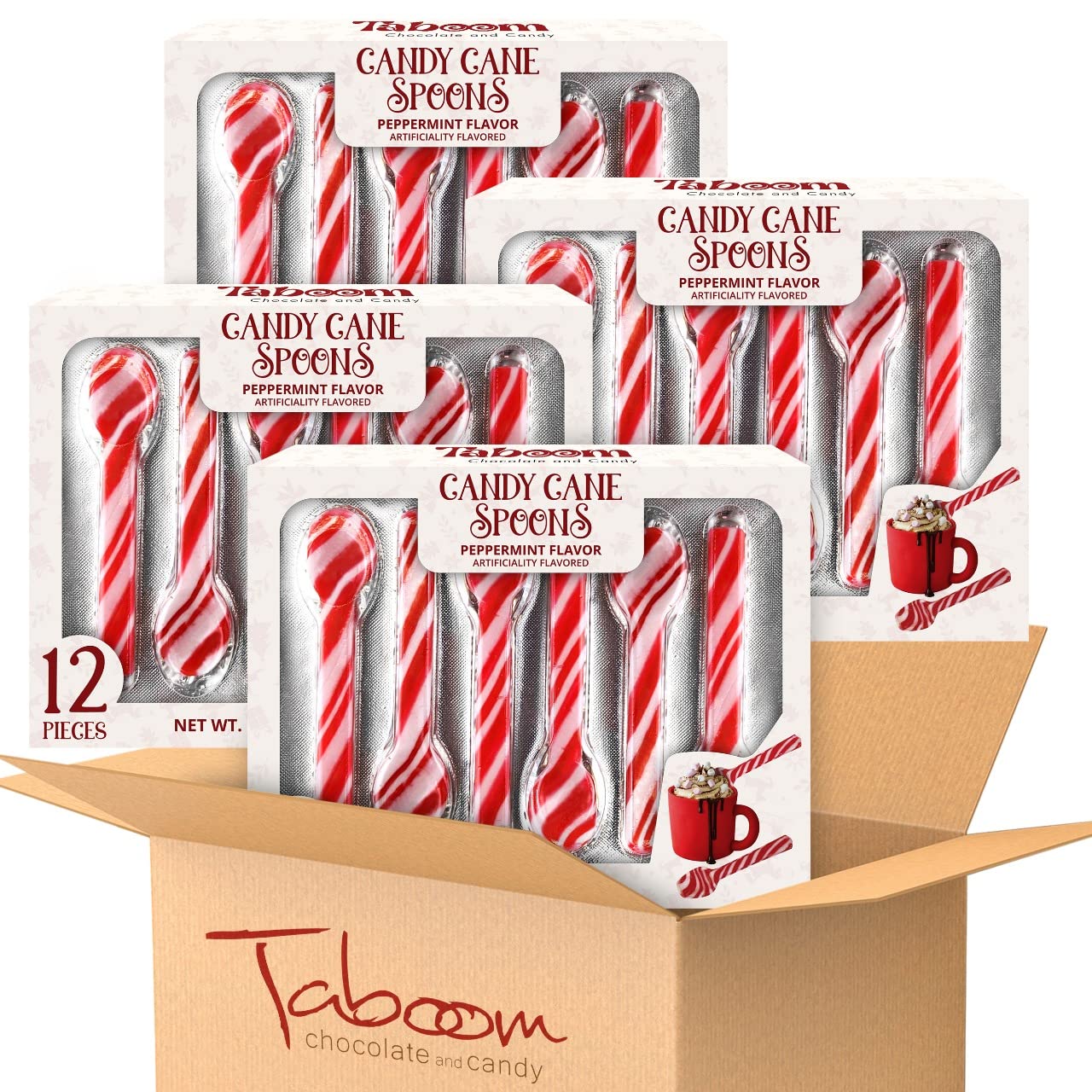 Taboom Peppermint Spoons Pack of 48