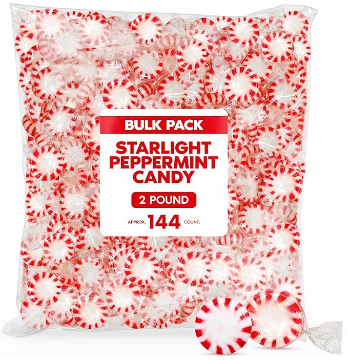 Taboom Starlight Peppermints Hard Candy 2 Pound