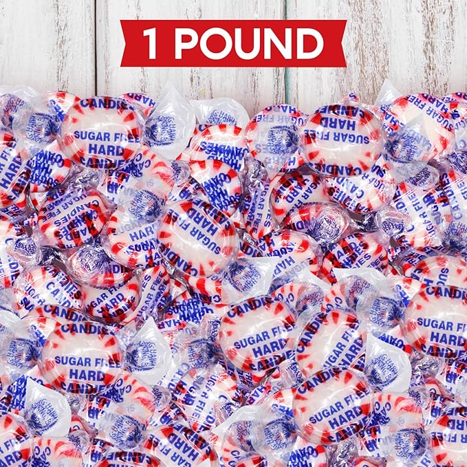 Taboom Sugar Free Starlight Peppermint Mint Hard Candy 1 Pound