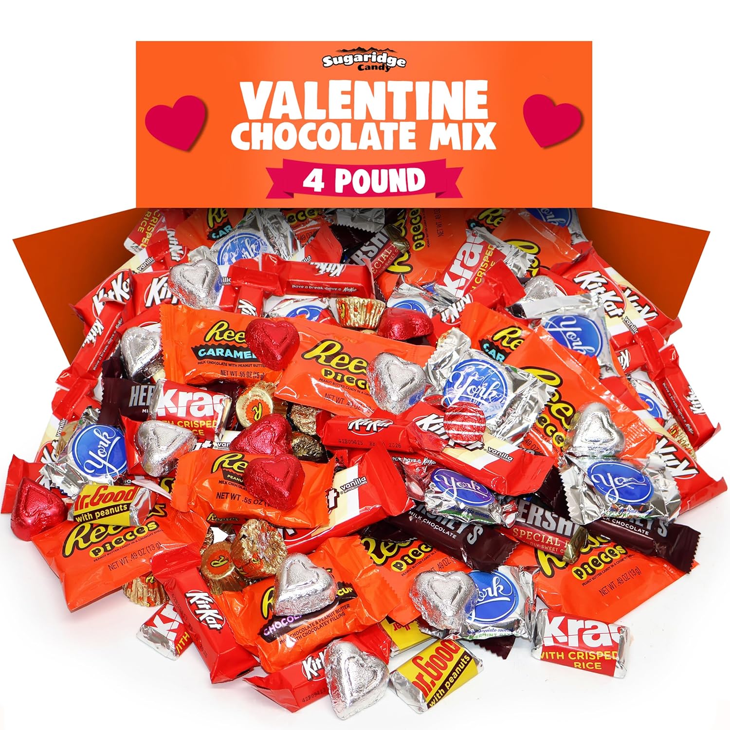 Valentine's Day Chocolate Mix 4 Pound – Taboom Candy