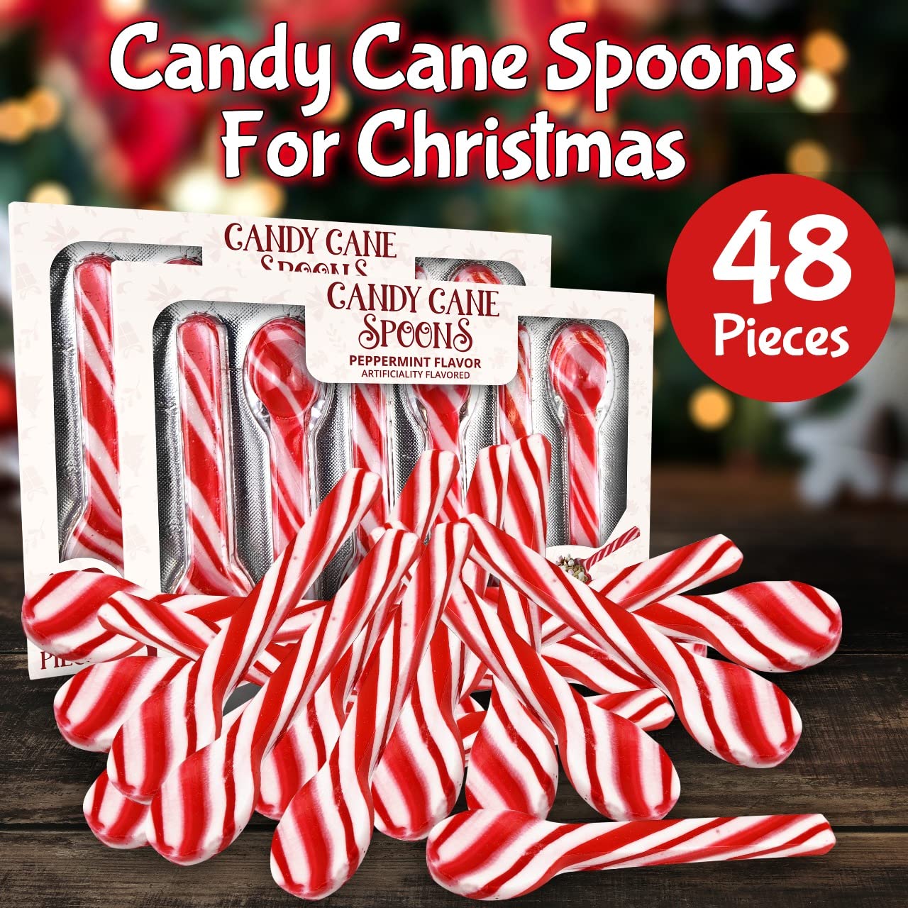 Taboom Peppermint Spoons Pack of 48