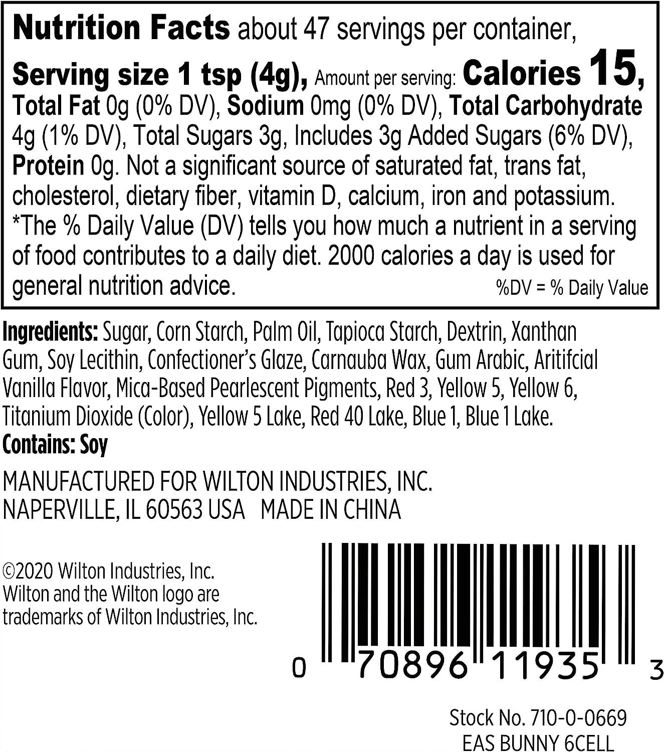 Wilton Spring Sprinkles Mix 6.6 oz, Non Toxic
