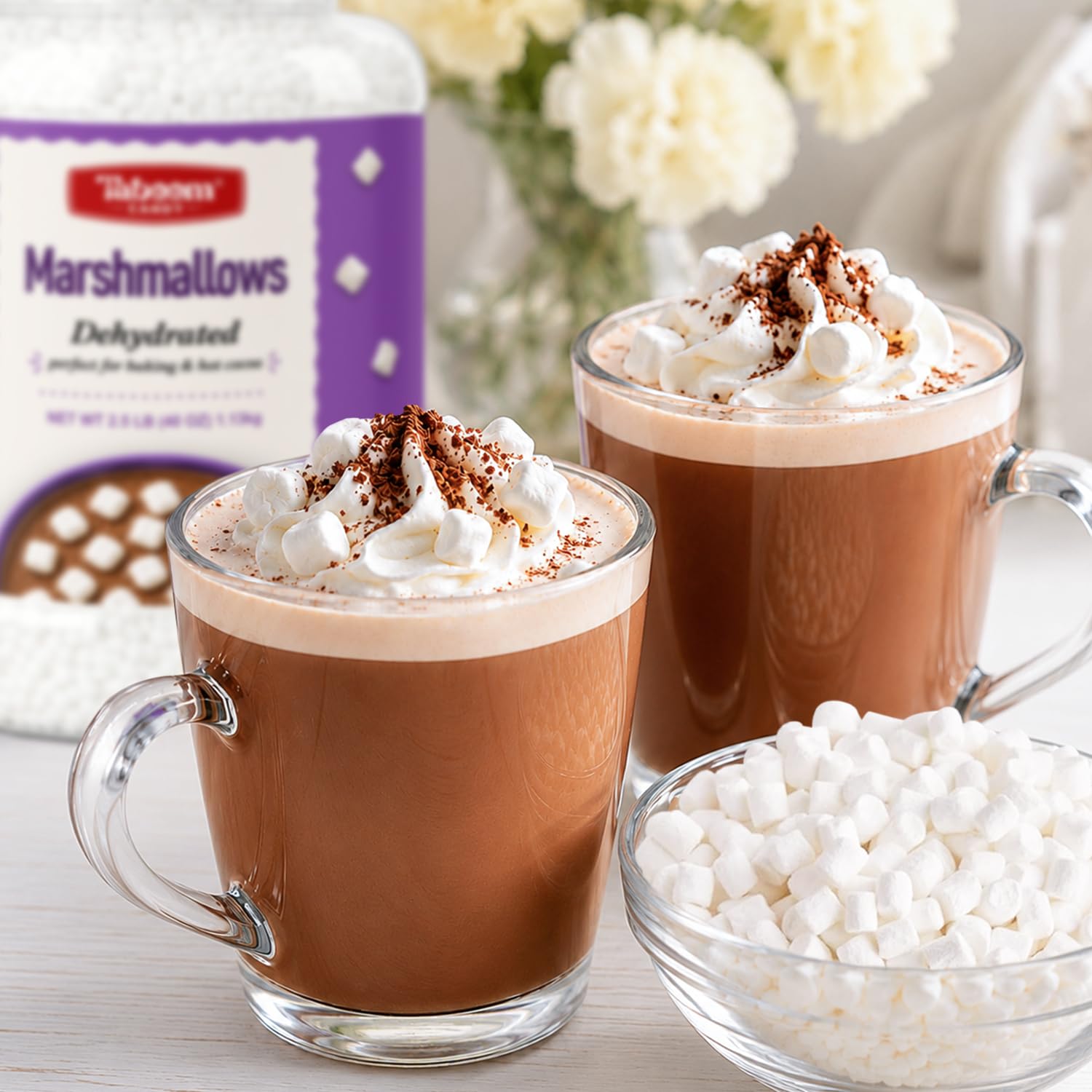 Bulk Dehydrated Marshmallow Bits: Your Hot Cocoa Bar Essential