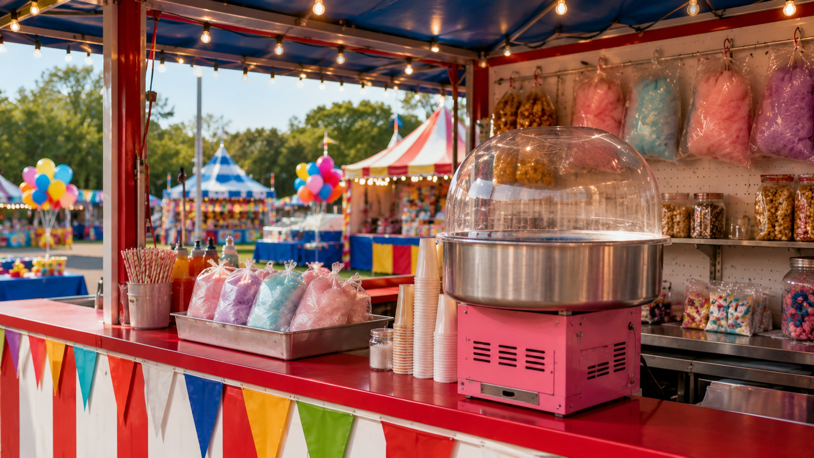 Cotton Candy for Fundraisers, Concession Stands & School Events