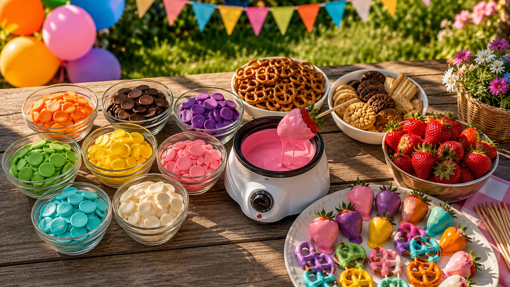 Candy Melts Assorted Colors: 8 Colors, No Waste