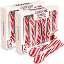 Candy Cane Peppermint Spoons – Pack of 24