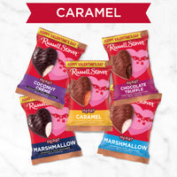 Russell Stover Valentine's Milk Chocolate Caramel Heart Pack of 18