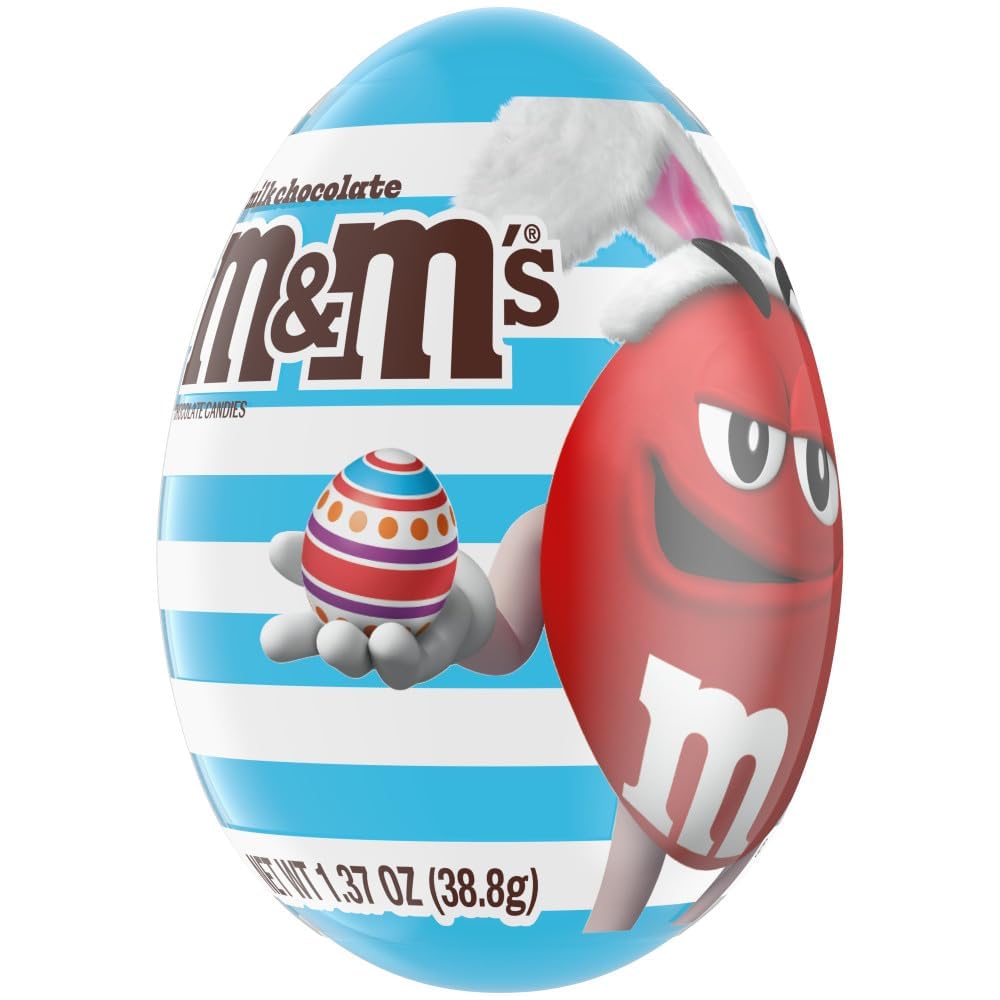 M&M's Milk Chocolate Easter Plastic Filled Egg