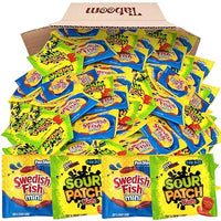 Sour Patch Kids Swedish Fish Halloween Candy 88 Count