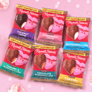 Russell Stover Valentine's Milk Chocolate Red Velvet Truffle Heart Pack of 18