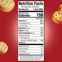 Ritzz Bits Cheddar Cheese Sandwich Crackers - 50 Bags