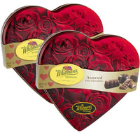 Whitman's Mothers Day Assorted Chocolates Gift Tin Heart 2 Pack
