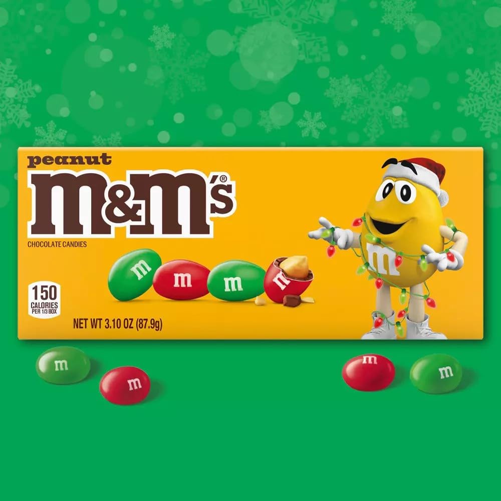 M&M Peanut Chocolate Box 3 Pack