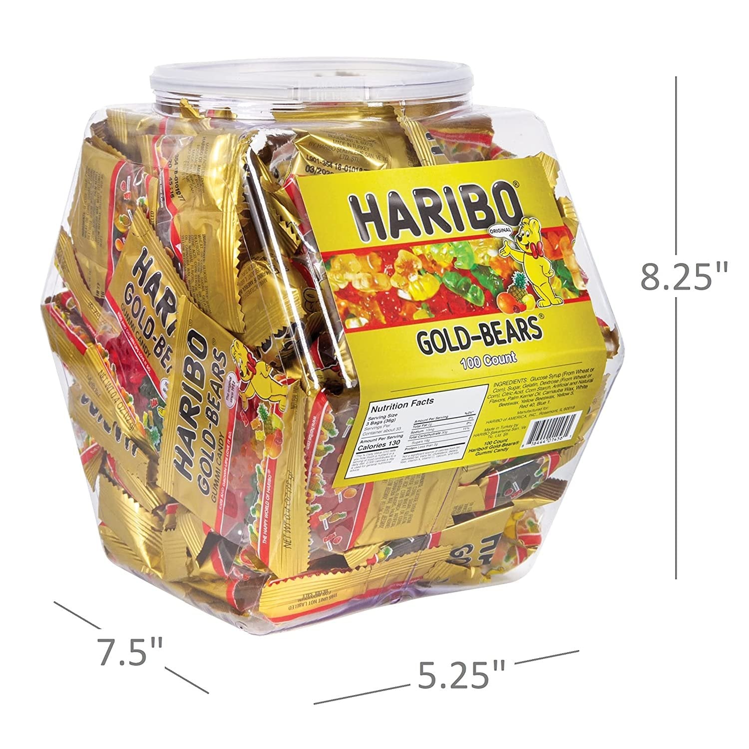 Haribo Gummy Bears Bulk Pack