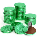 Albert Premier St. Patrick's Green Belgian Chocolate Coins 25