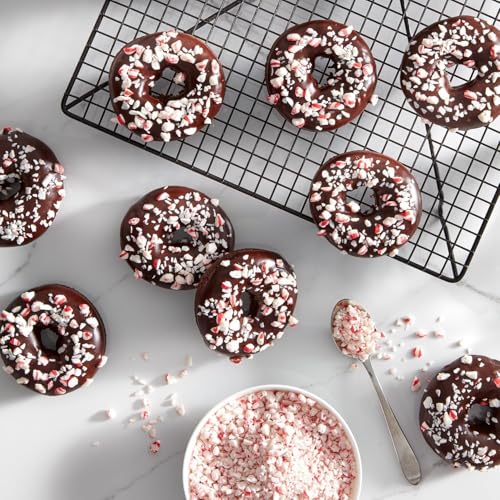 Brach Crushed Peppermint Candy Cane Pieces 2 Pack - Christmas Peppermint Bits For Toppings, Baking, Christmas Cookies & Holiday Decorations - 20 Oz