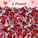 Hershey's Valentine Kisses Milk Chocolate 2 lbs