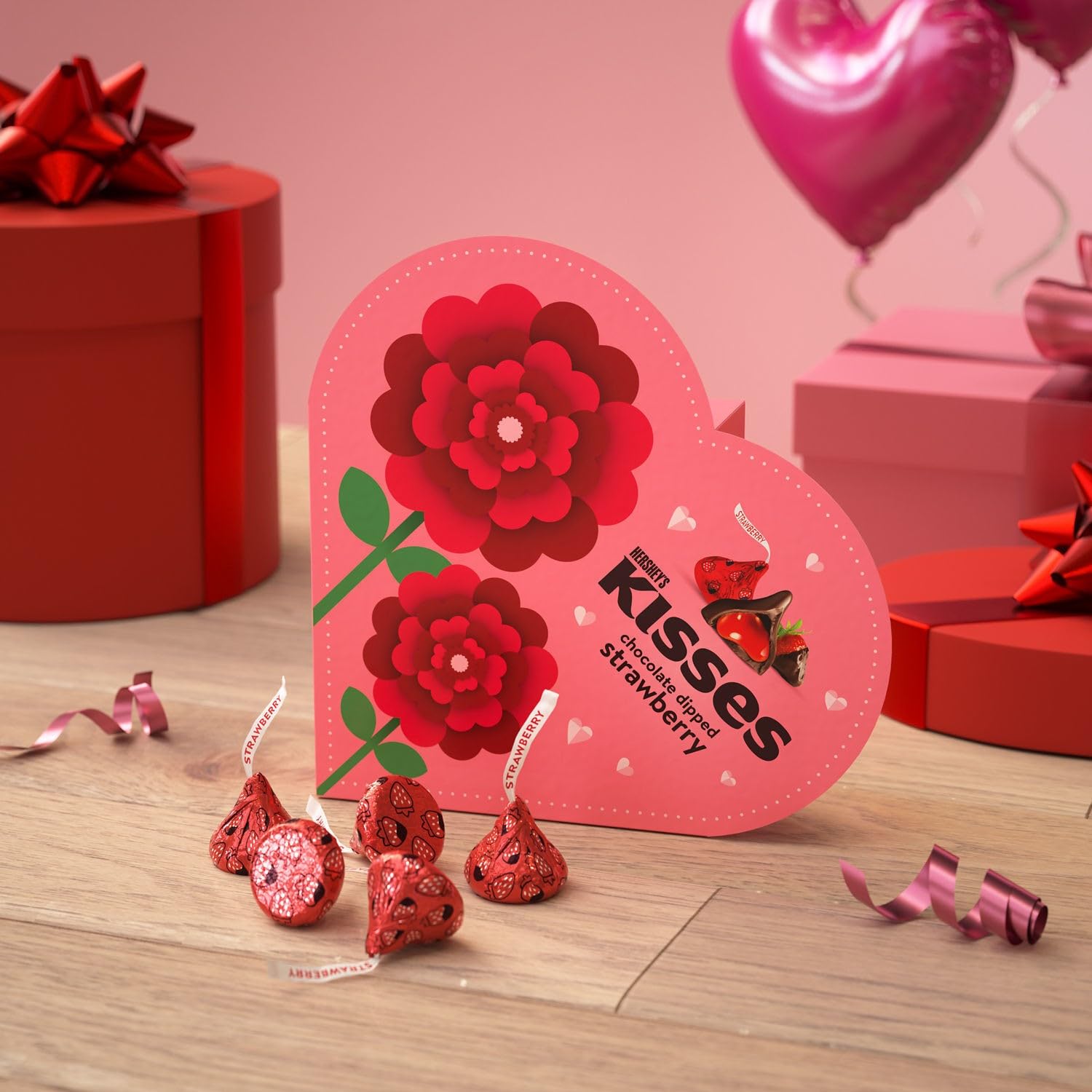 Hershey's Mothers Day Kisses Heart Gift Box 2 Pack