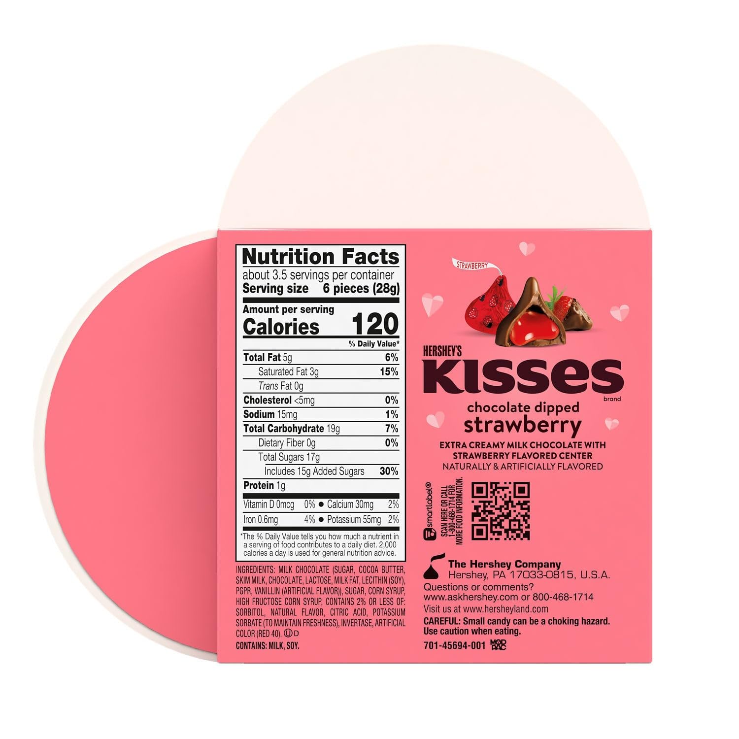 Hershey's Mothers Day Kisses Heart Gift Box 2 Pack
