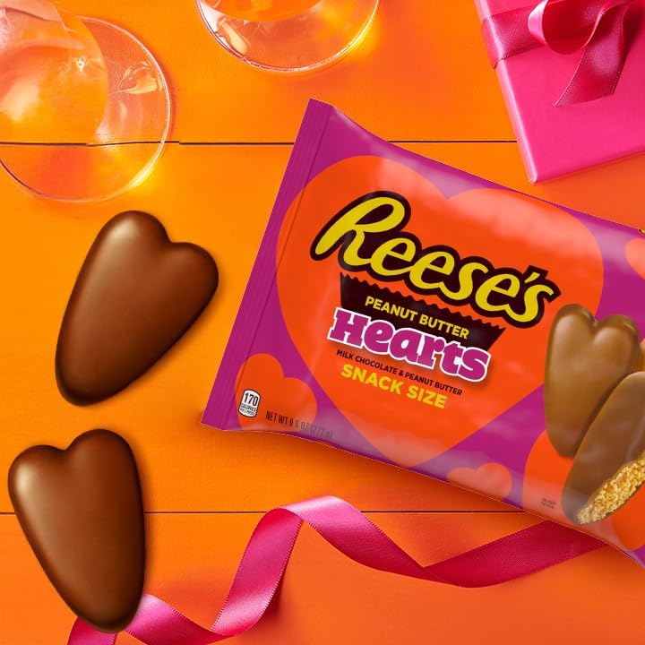 Reese's mothers day Peanut Butter Hearts Snack Size 2 Pack