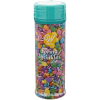 Wilton Bright Easter Eggs Cake Sprinkles Mix 3.98 oz. Bottle