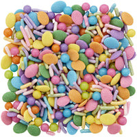 Wilton Bright Easter Eggs Cake Sprinkles Mix 3.98 oz. Bottle