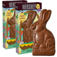 Hershey Easter Giant Solid Milk Chocolate Bunny 2 Pack