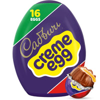 Cadbury Easter Creme Eggs Milk Chocolate Fondant Filled In Large Plastic Egg 16 Count