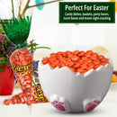 Reese's Easter Carrot Bags Peanut Butter Chocolate Pieces  4 Pack