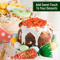 Reese's Easter Carrot Bags Peanut Butter Chocolate Pieces  4 Pack