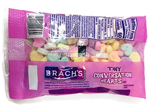 Brach's Valentine's Day Tiny Conversation Hearts Candy  5 oz
