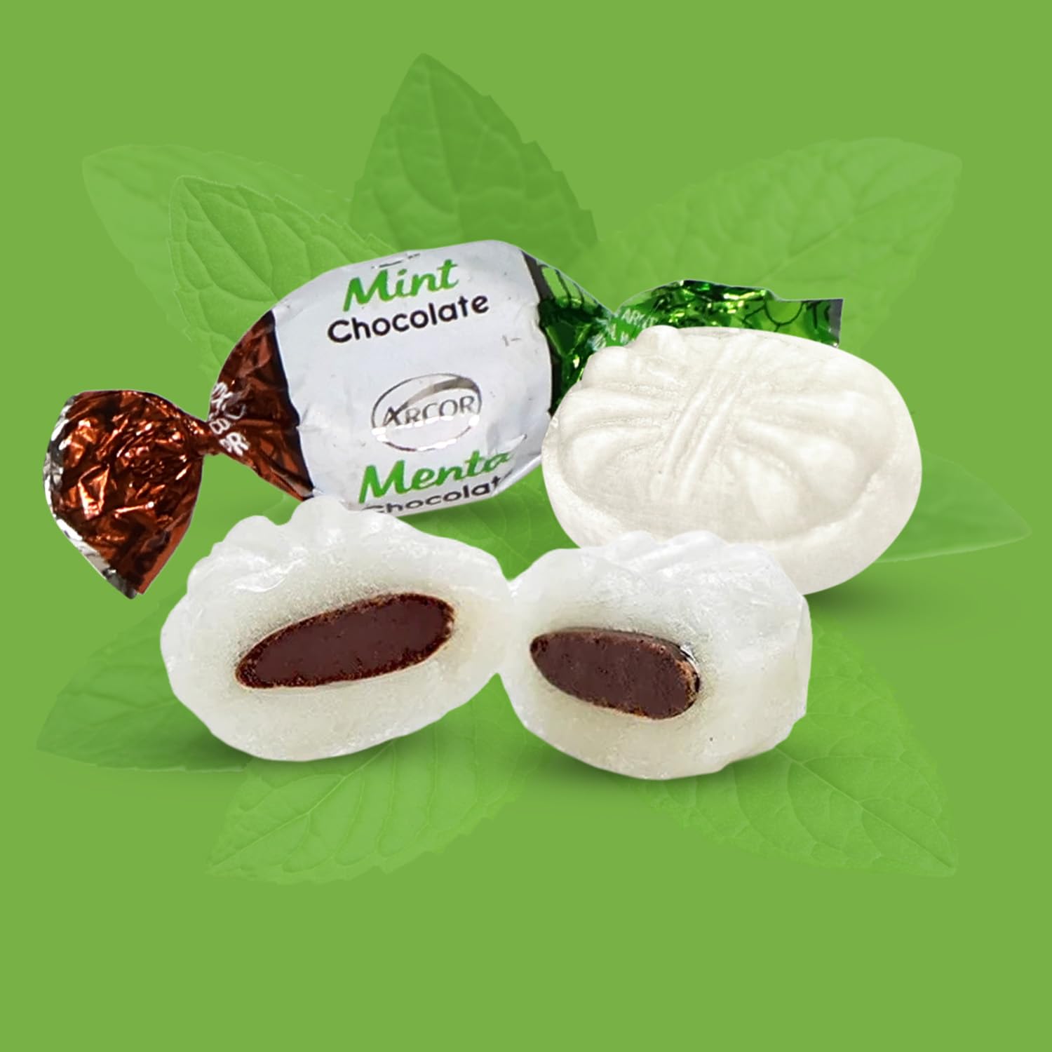 Taboom Chocolate Filled Mint Candy 2 Pound