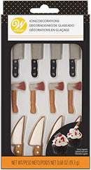 Wilton Icing Decorations Knife and Cleaver