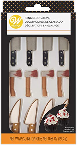 Wilton Icing Decorations Knife and Cleaver