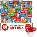 Snack Box Care Package Gift Box 60 Count