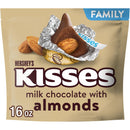 Hershey's Kisses Milk Chocolate with Almonds 16 oz