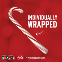 Brach's Red and White Peppermint Candy Canes, 12 ct