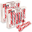 Taboom Peppermint Candy Cane Spoons Dye-Free Pack of 24