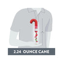 Hershey's Kisses Filled Candy Cane Tubes  Pack of 4