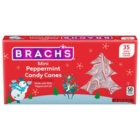 Brachs Mini Peppermint Candy Canes Pack of 35