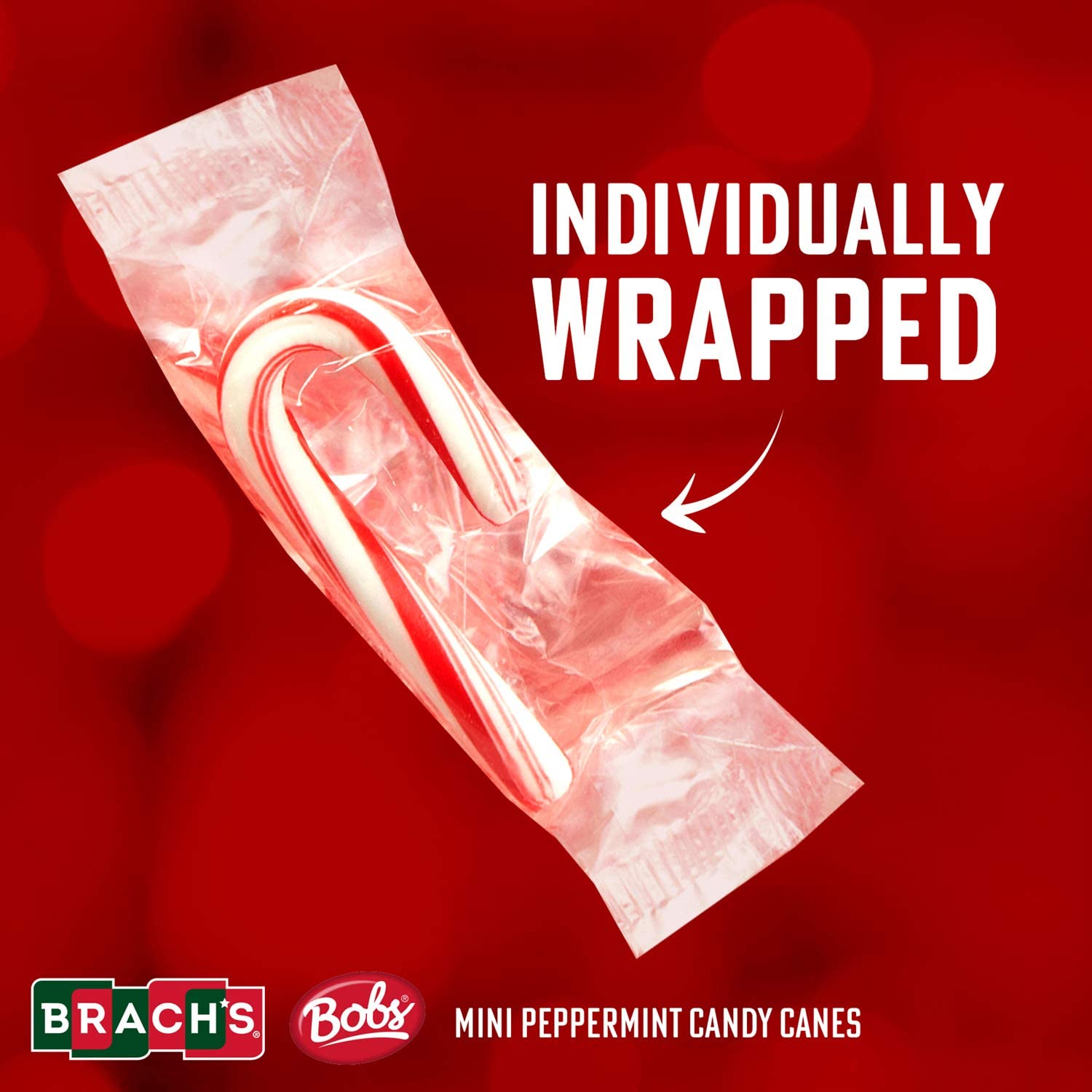 Brachs Mini Peppermint Candy Canes Pack of 35