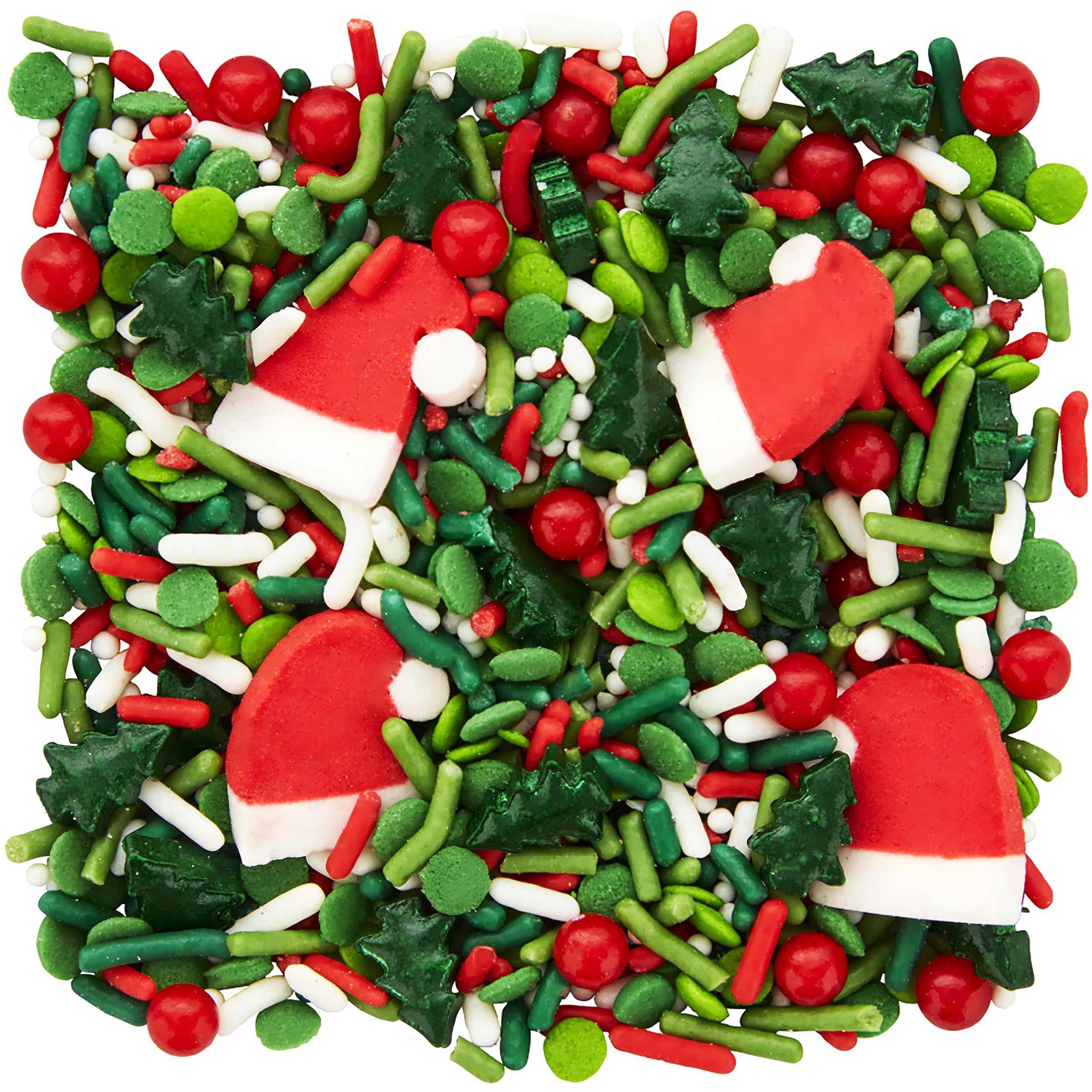 Santa Sprinkles Holiday Christmas Mix 3.8oz (2 Pack)