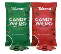 Holiday Red & Green Candy Wafers 2 Pack