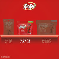 KitKat Thins Milk Chocolate Wafer Candy Share Pack, 7.37 oz