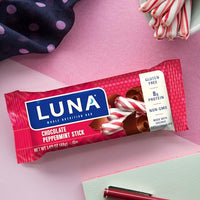 LUNA Bar Chocolate Peppermint Stick Flavor 12 Pack