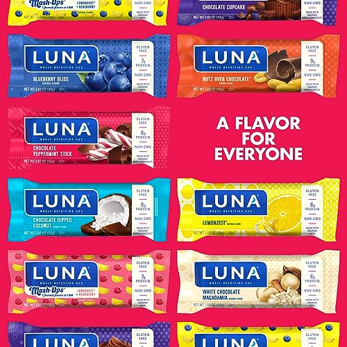LUNA Bar Chocolate Peppermint Stick Flavor 12 Pack